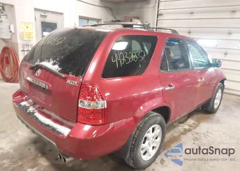2002 Acura Mdx from USA, damaged, VIN 2HNYD18672H517875